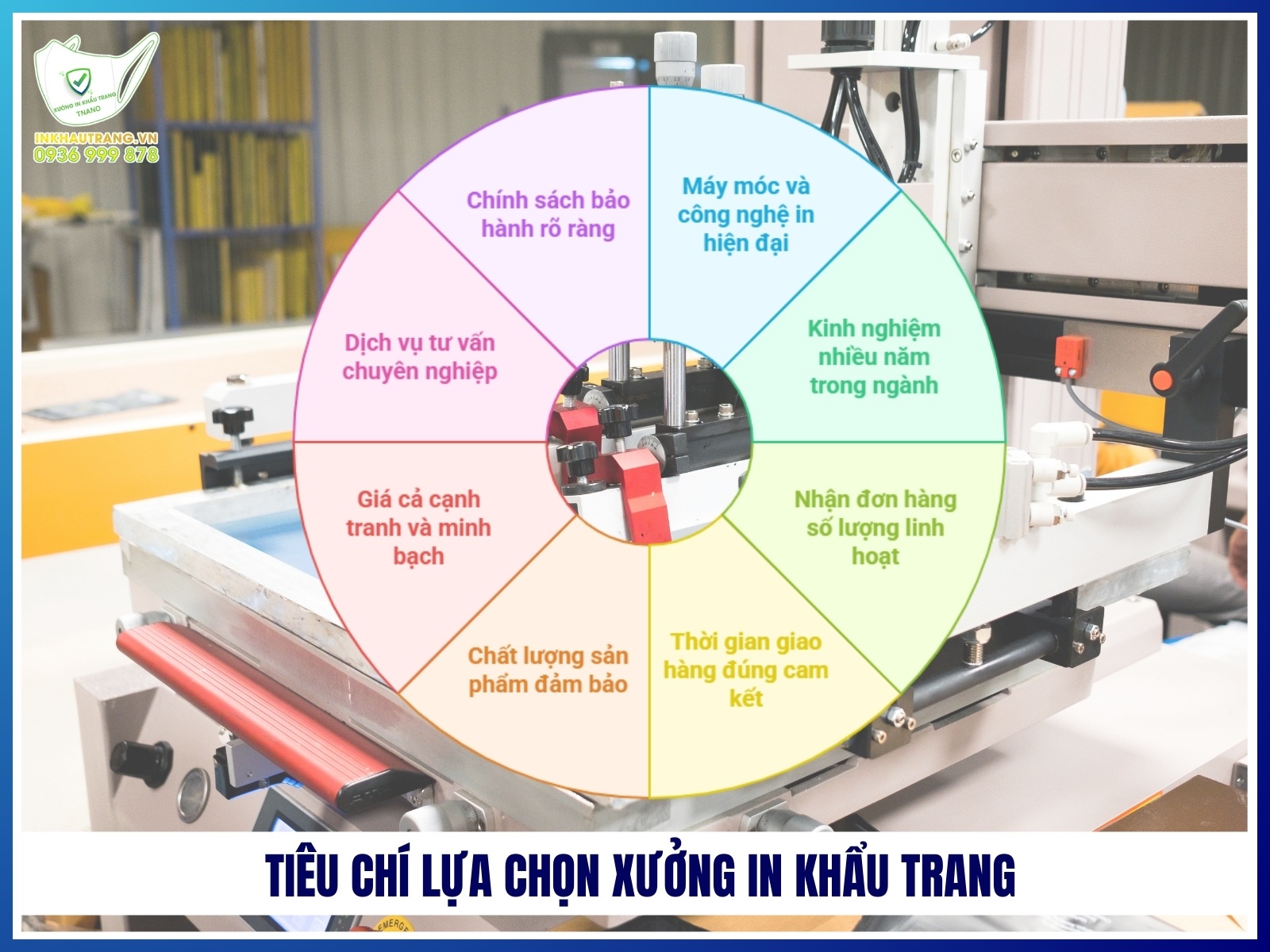 8 tieu chi lua chon xuong in khau trang gia re uy tin