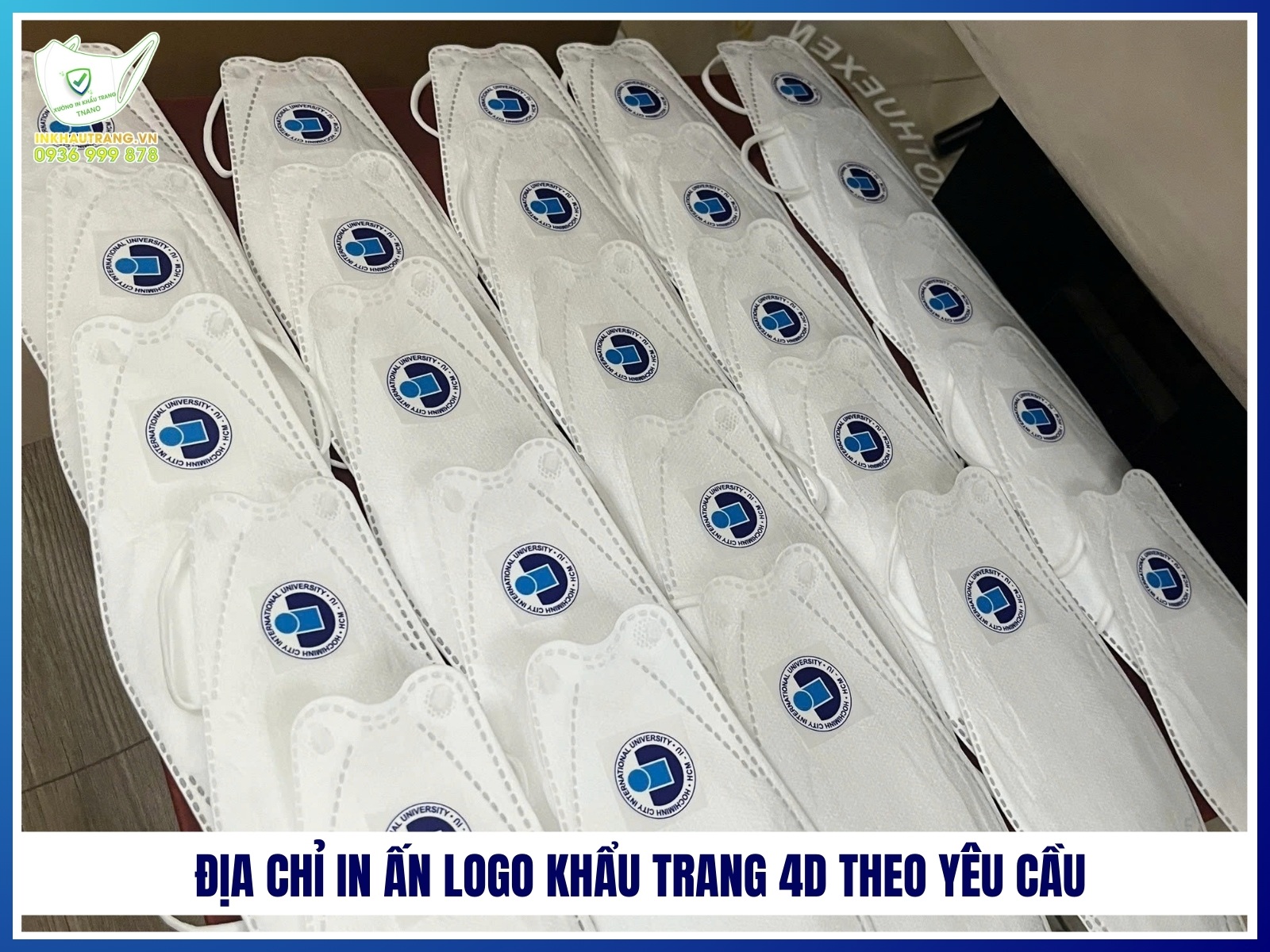 Dia chi in an logo khau trang 4D theo yeu cau gia si tai TPHCM