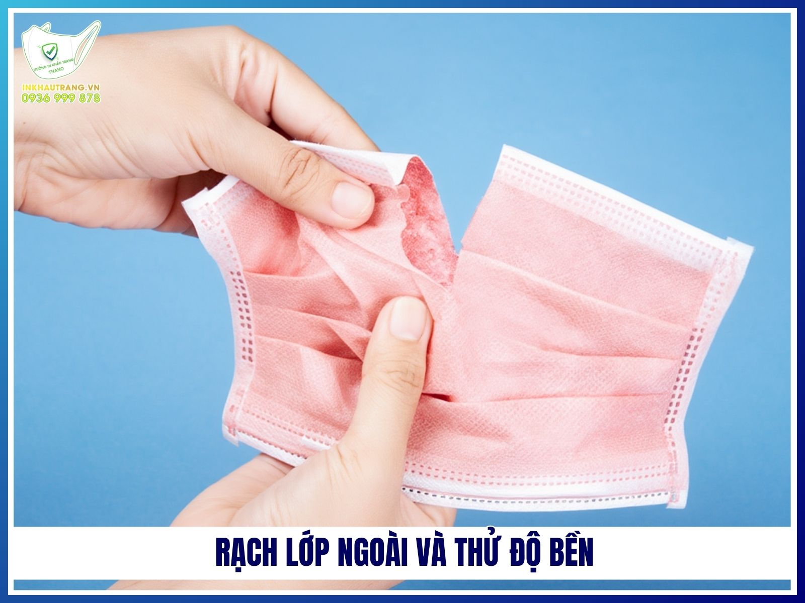 Rạch lớp ngoài và thử độ bền