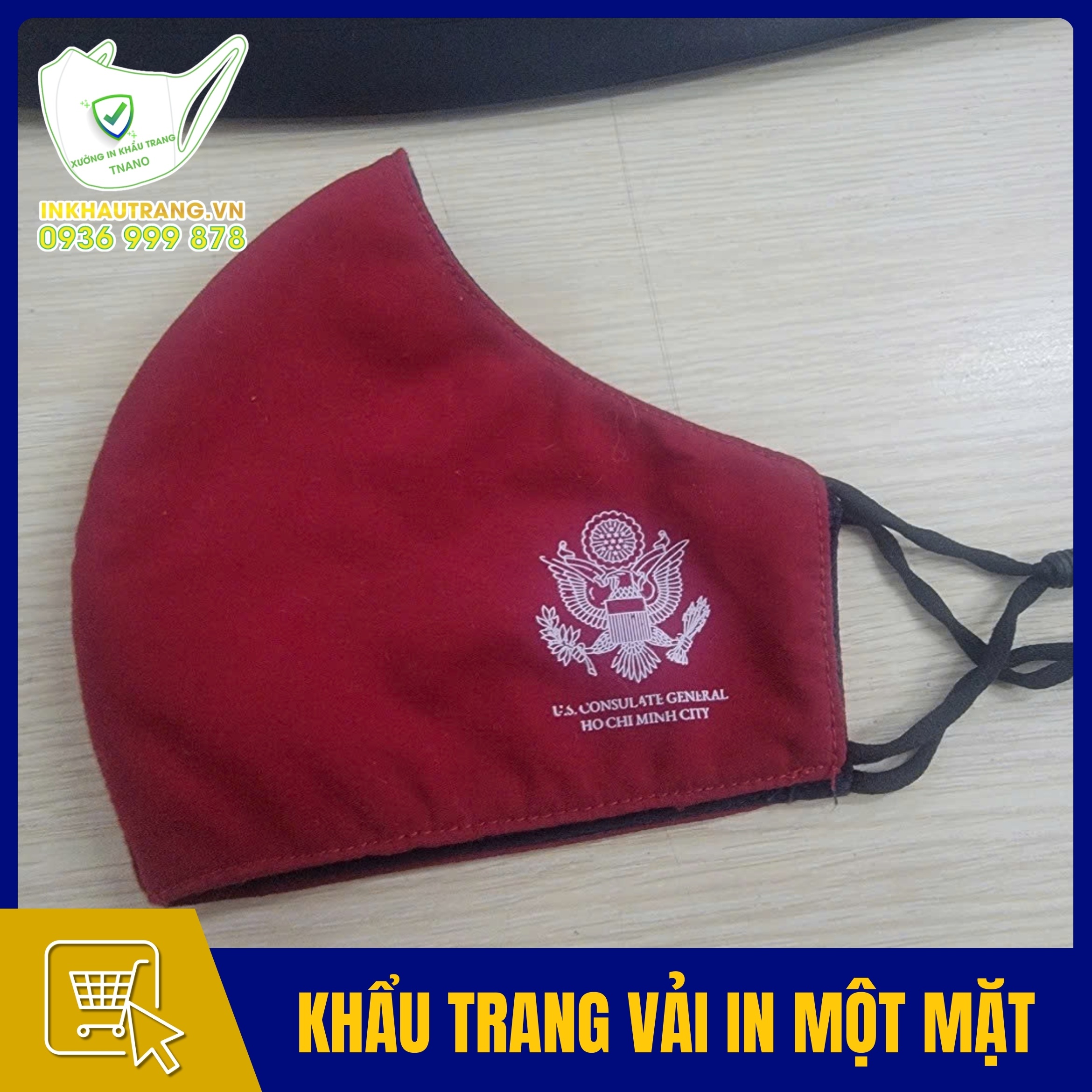 Khau trang vai in mot mat