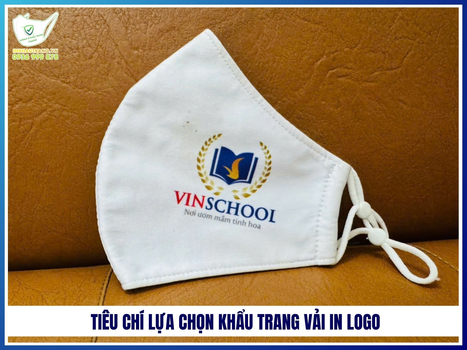 Tieu chi lua chon khau trang vai in logo dat tieu chuan