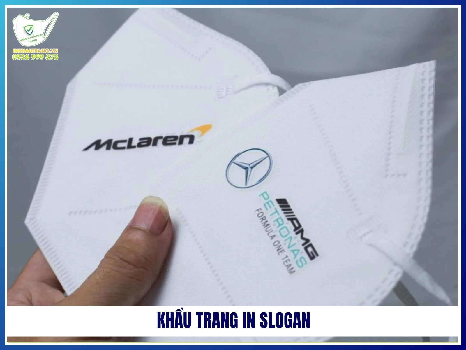 Khẩu trang đẹp độc 48 Khẩu trang in slogan