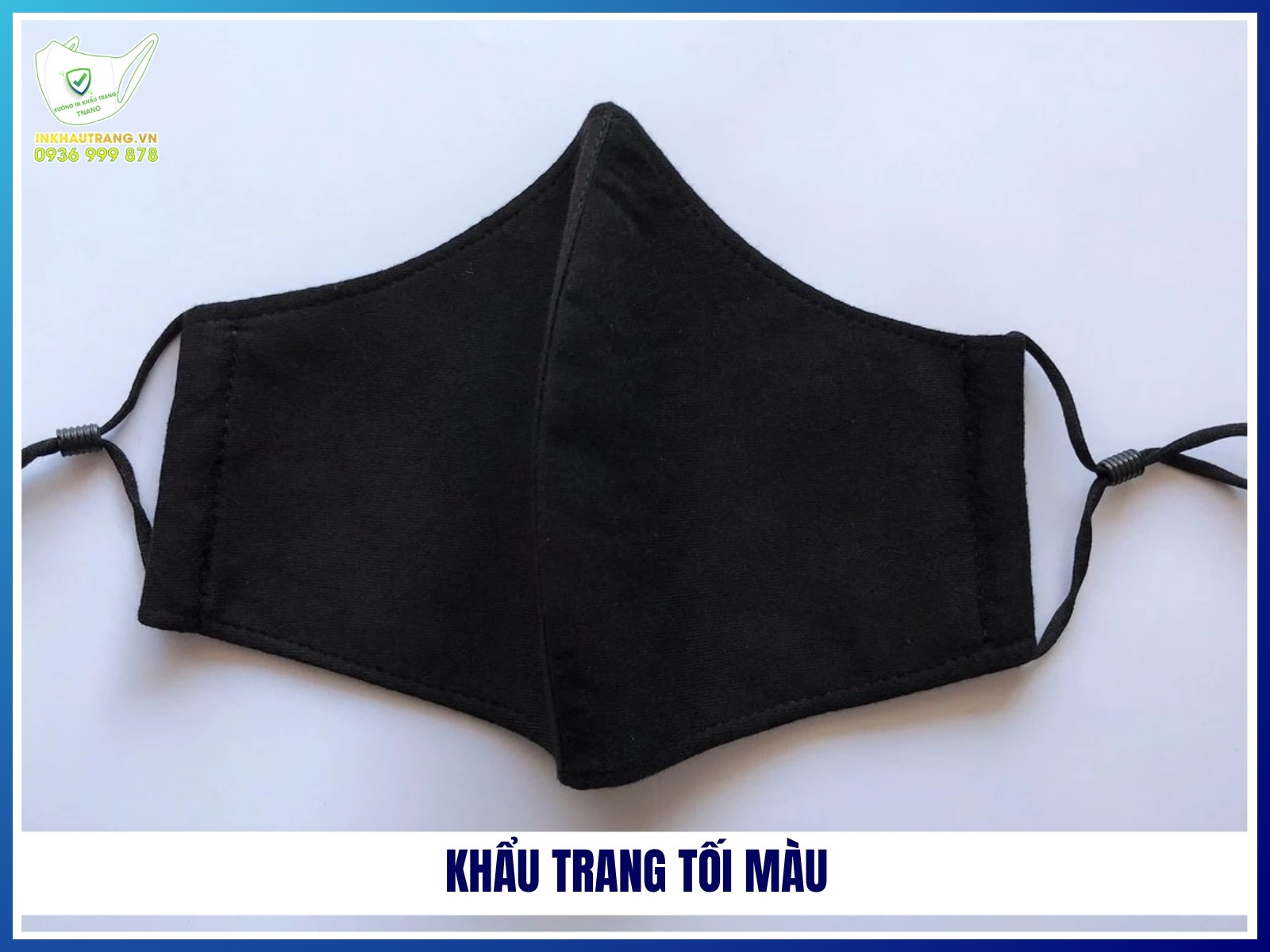 Khẩu trang đẹp độc 49 Khẩu trang tối màu