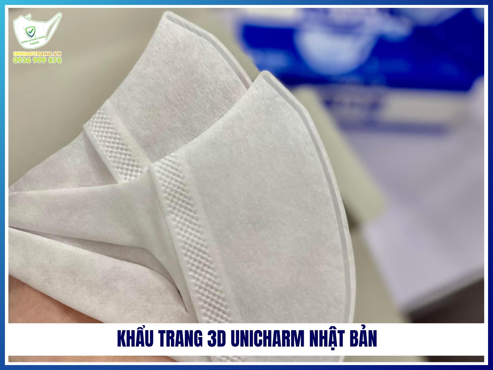 Khẩu trang Nhật 19 Khẩu trang 3D Unicharm Nhật Bản