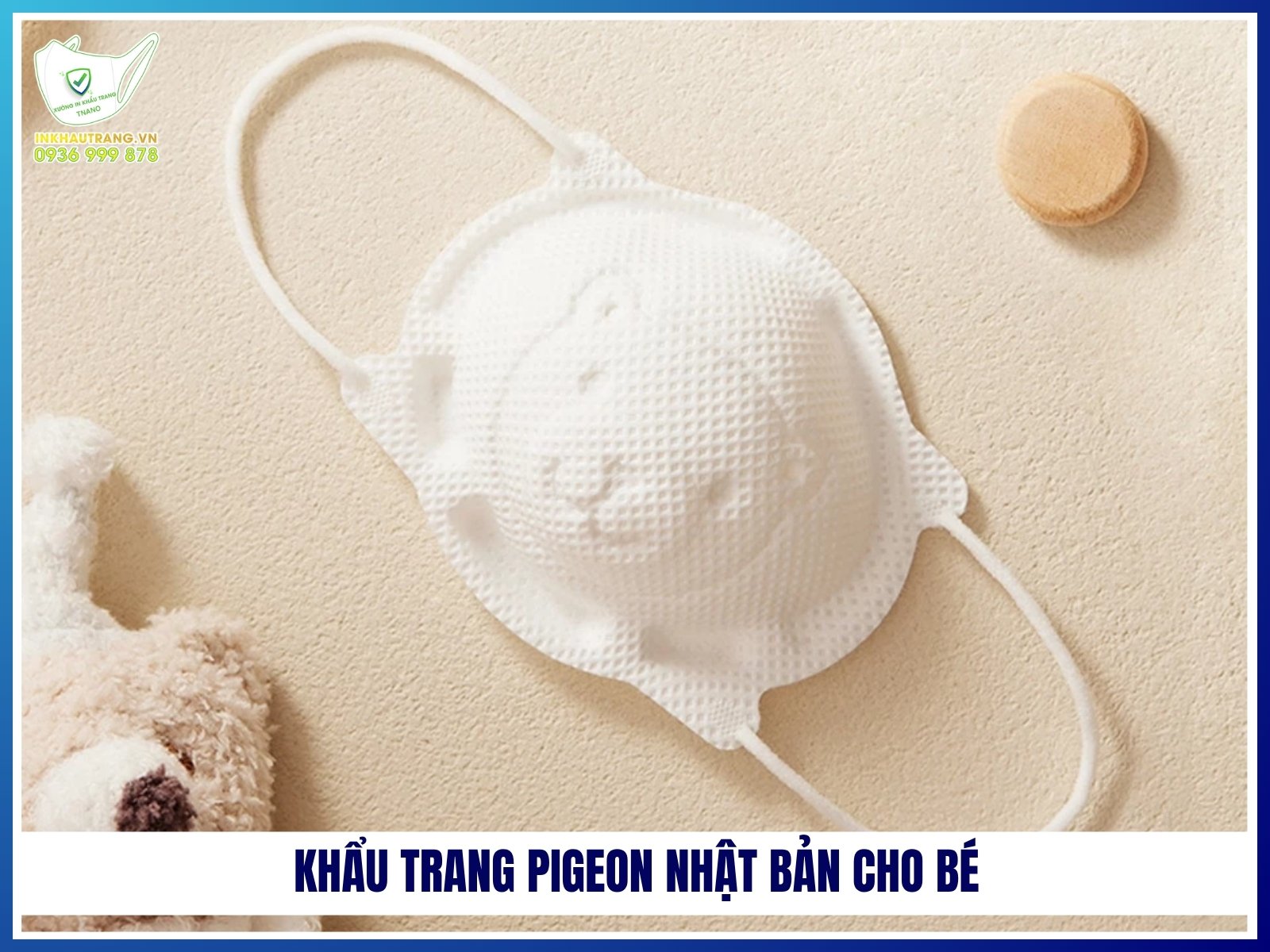 Khẩu trang Nhật 22 Khẩu trang Pigeon Nhật Bản cho bé