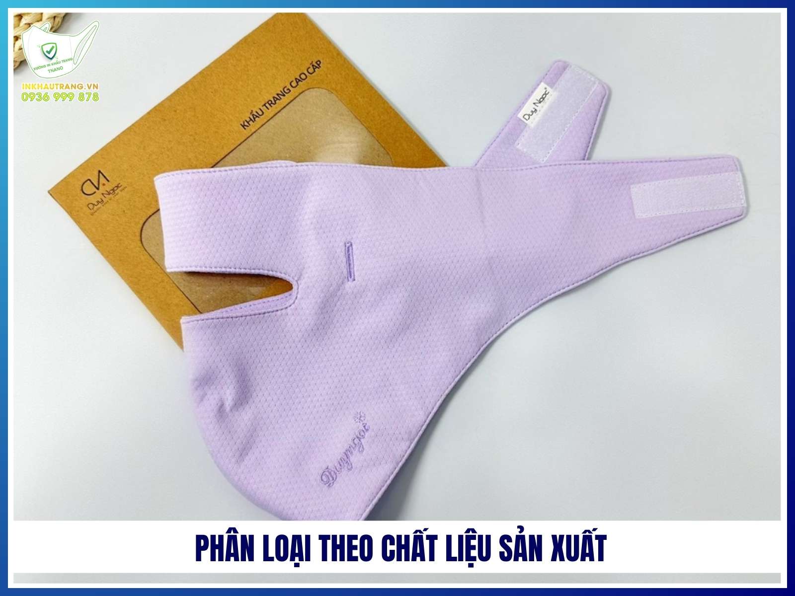 Khẩu trang Ninja 21 Phân loại theo chất liệu sản xuất