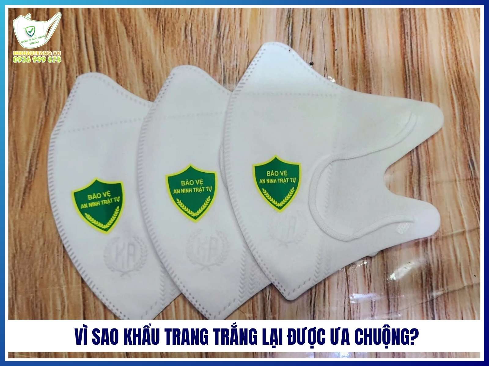 Vì sao khẩu trang trắng lại được ưa chuộng?