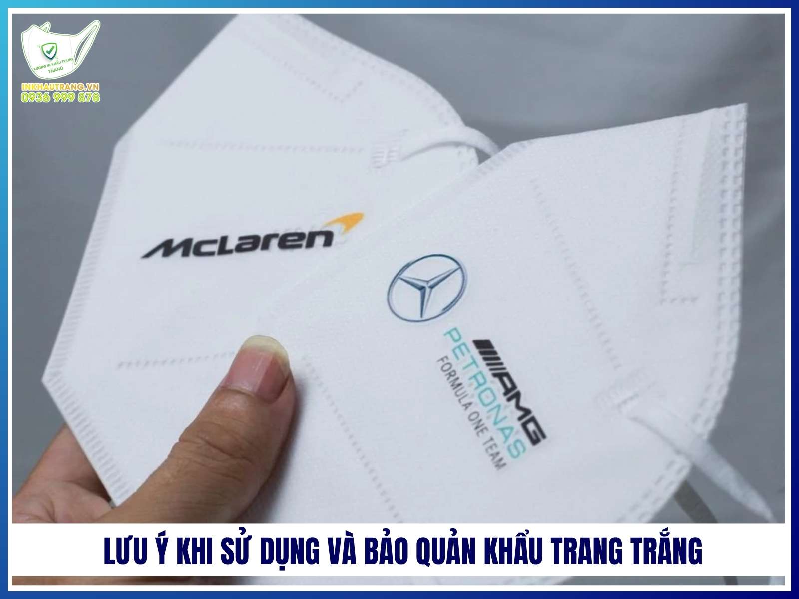 Lưu ý khi sử dụng và bảo quản khẩu trang trắng