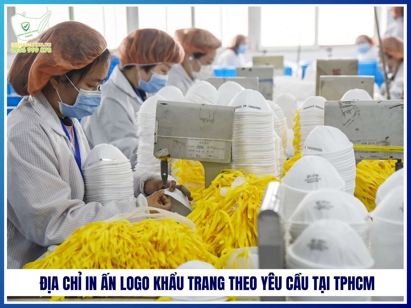 Địa chỉ in ấn logo khẩu trang theo yêu cầu giá sỉ tại TPHCM
