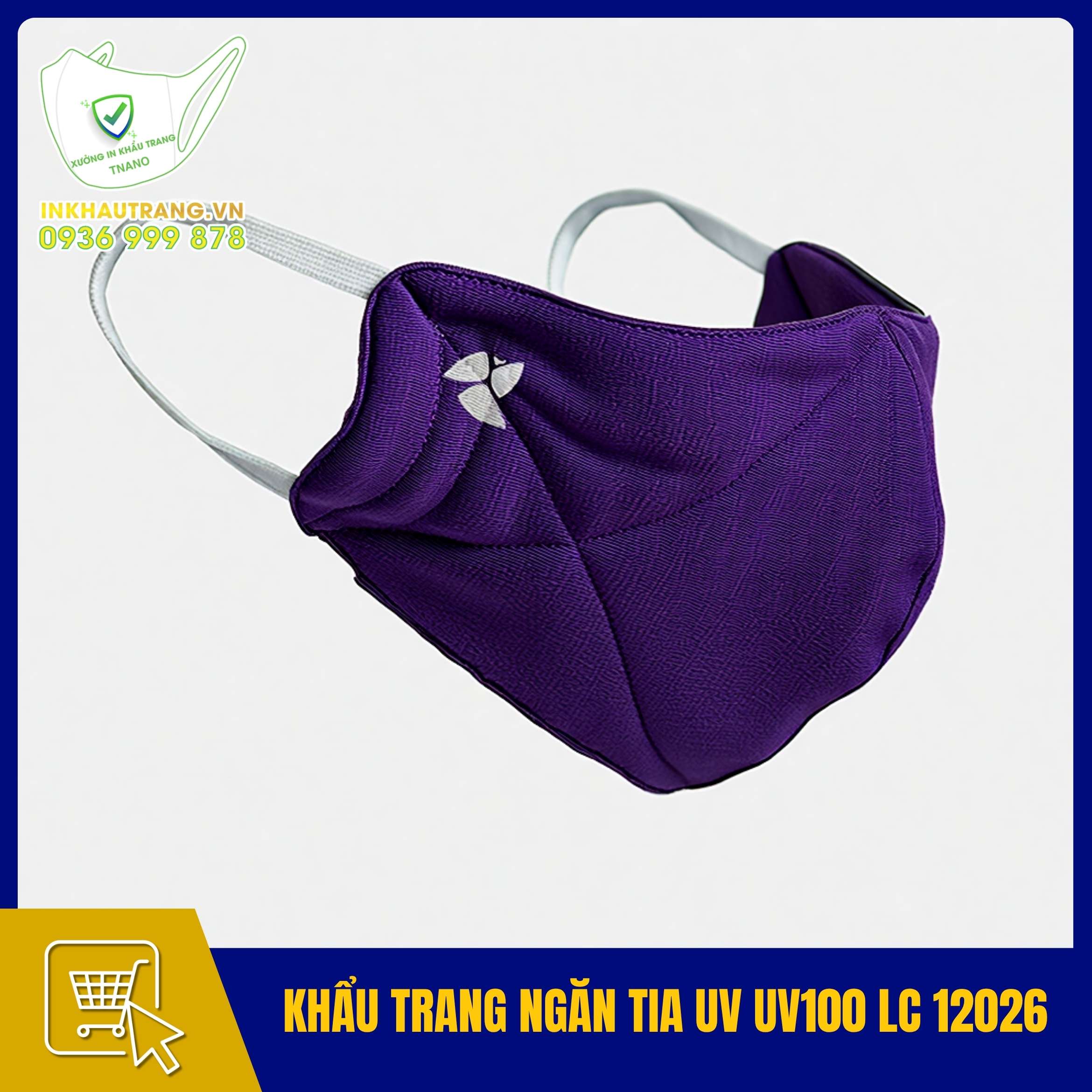 Khẩu trang ngăn tia UV UV100 LC 12026