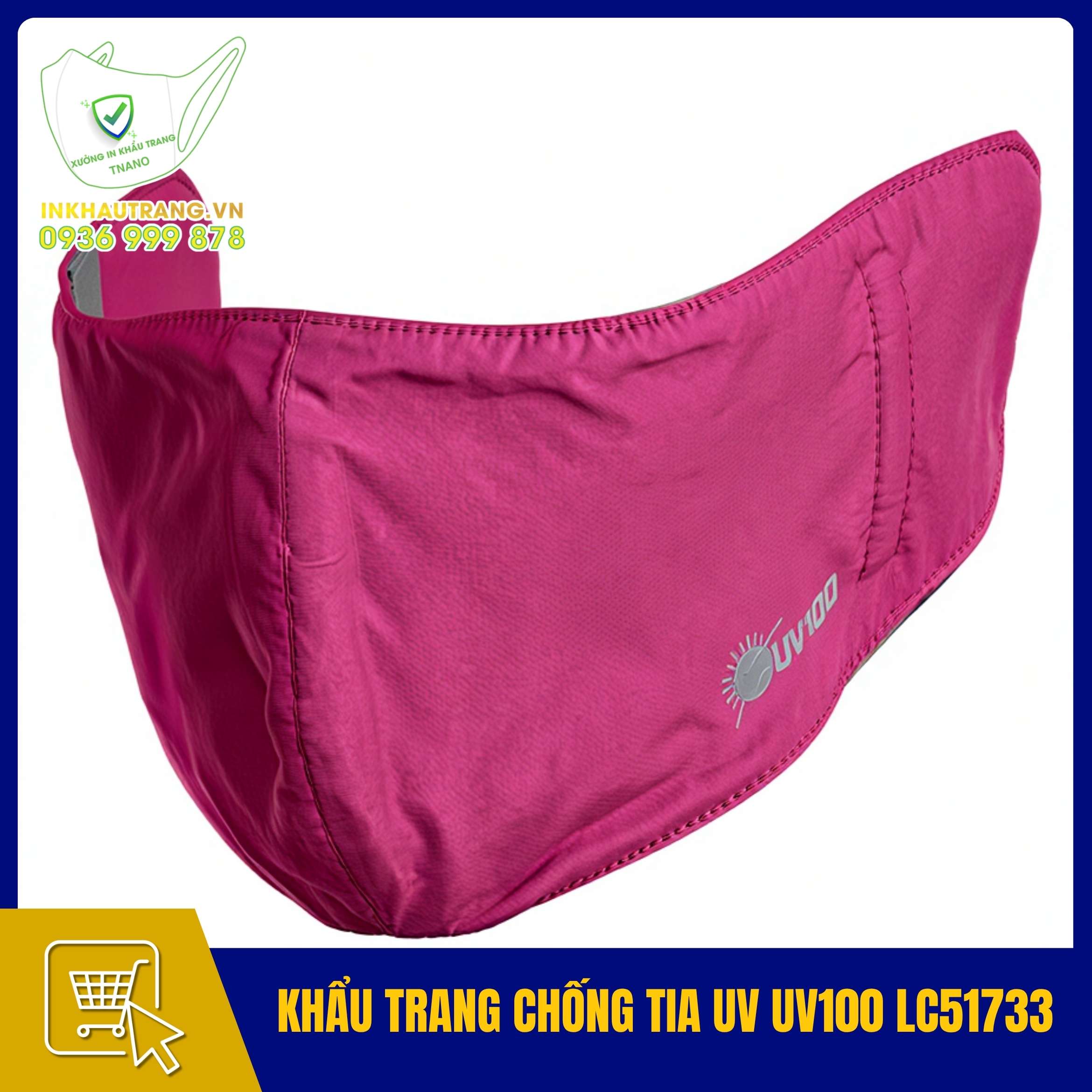 Khẩu trang chống tia UV UV100 LC51733