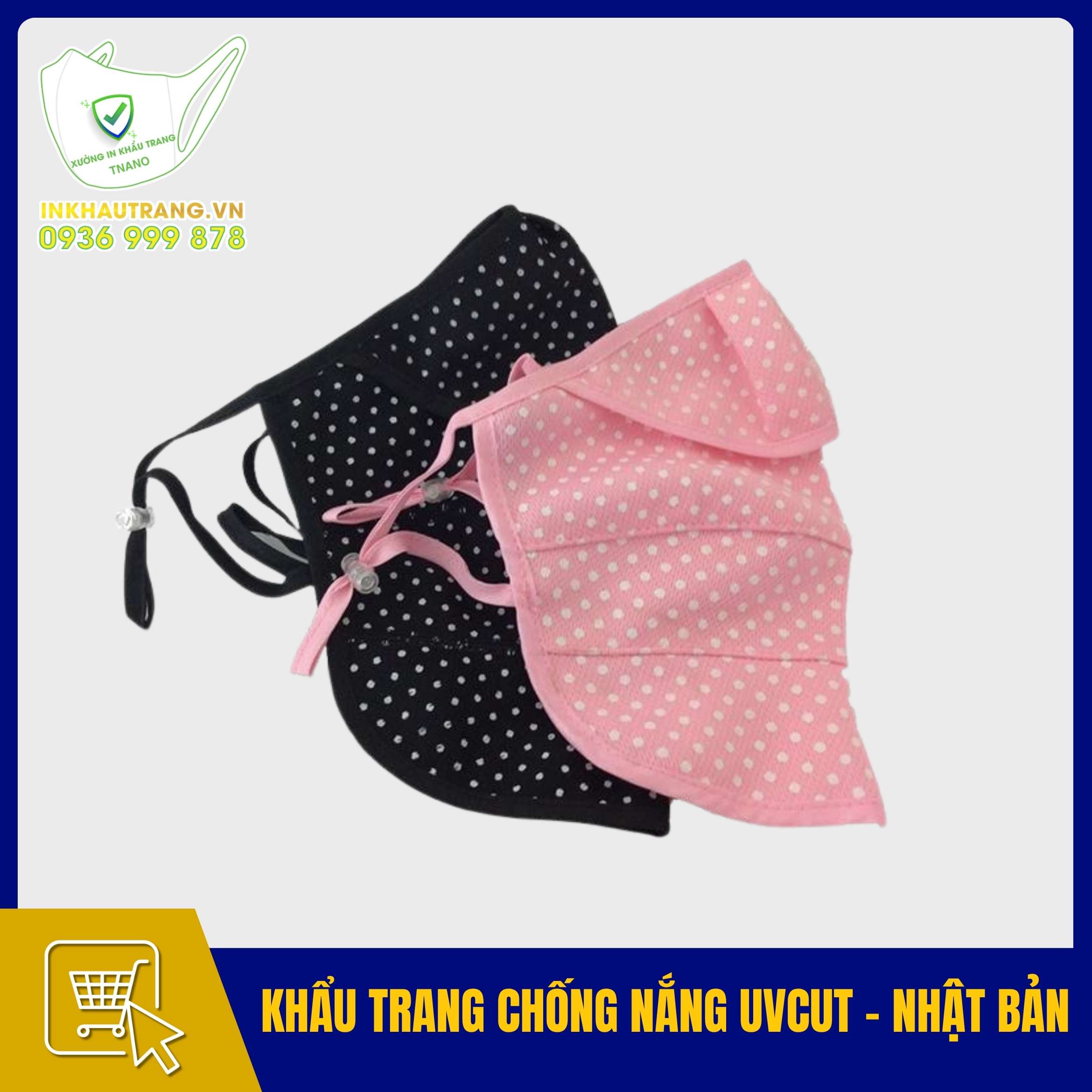 Khẩu trang chống nắng UVCut - Nhật Bản