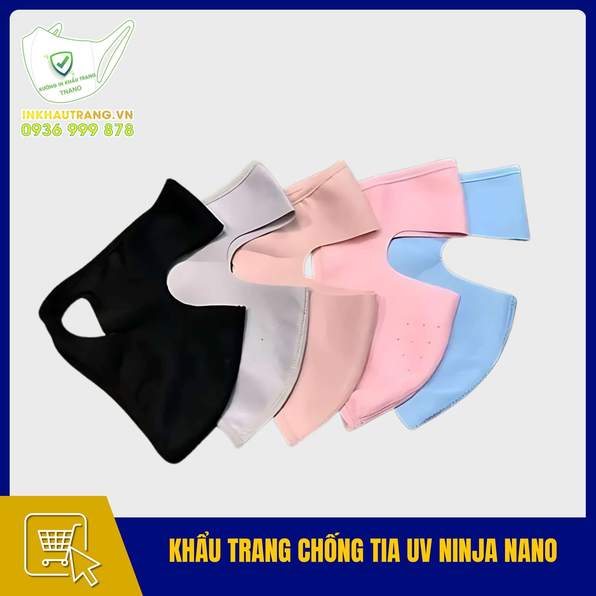 Khẩu trang chống tia UV Ninja Nano