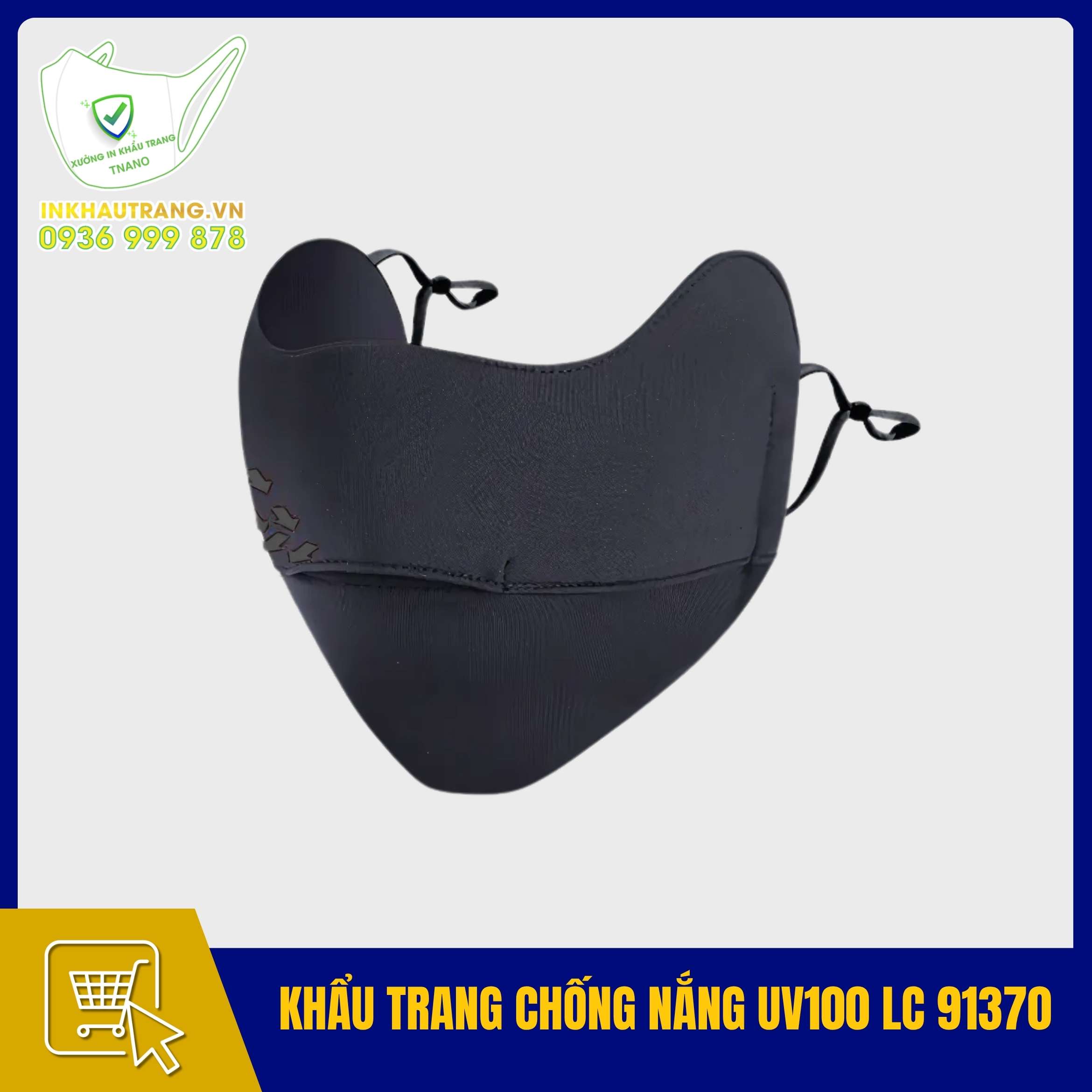 Khẩu trang chống nắng UV100 LC 91370