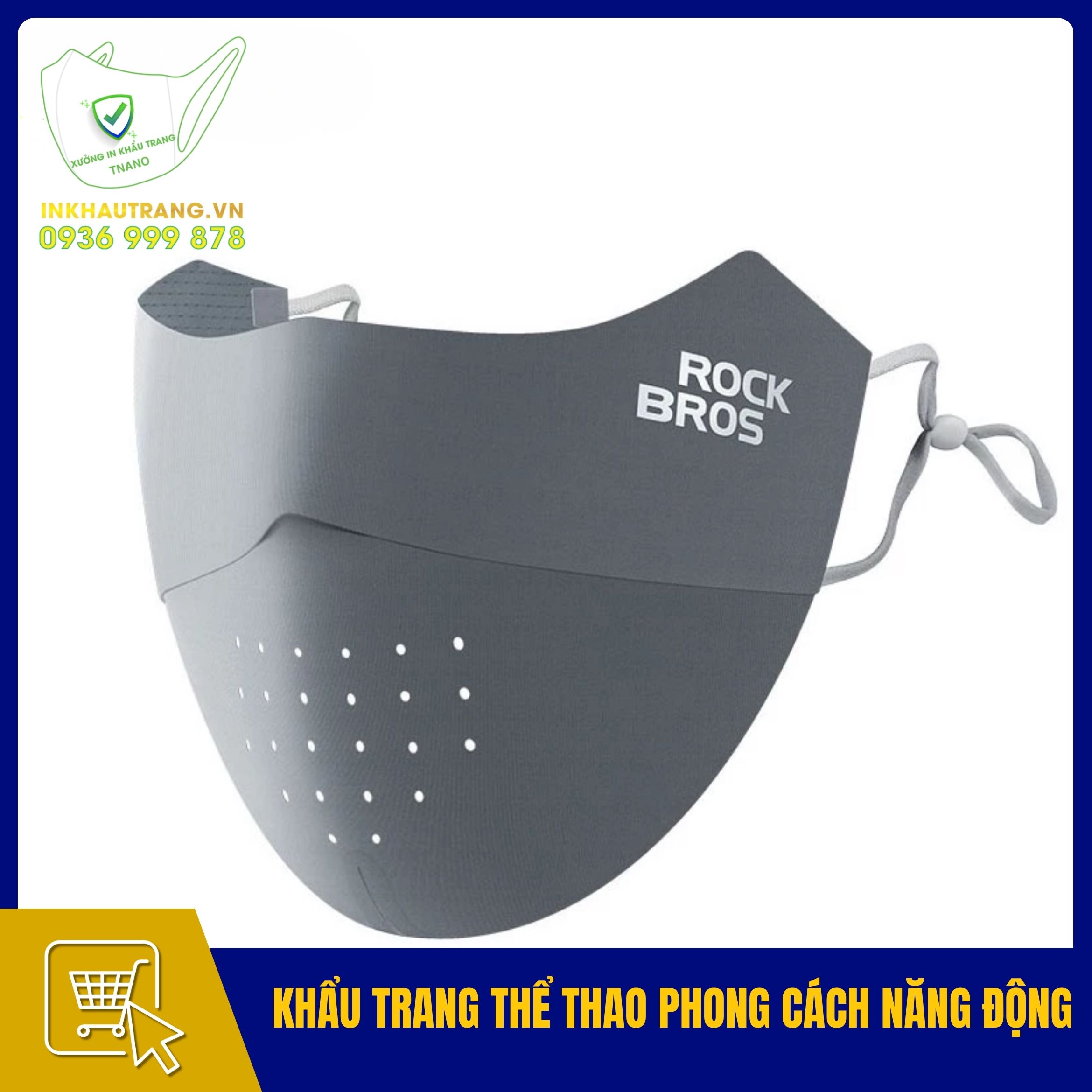 Khẩu trang đẹp độc 35 Khẩu trang thể thao phong cách năng động