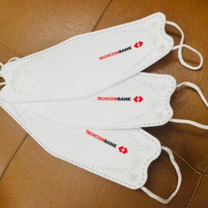 Khẩu Trang KF94 Ngân Hàng Techcombank