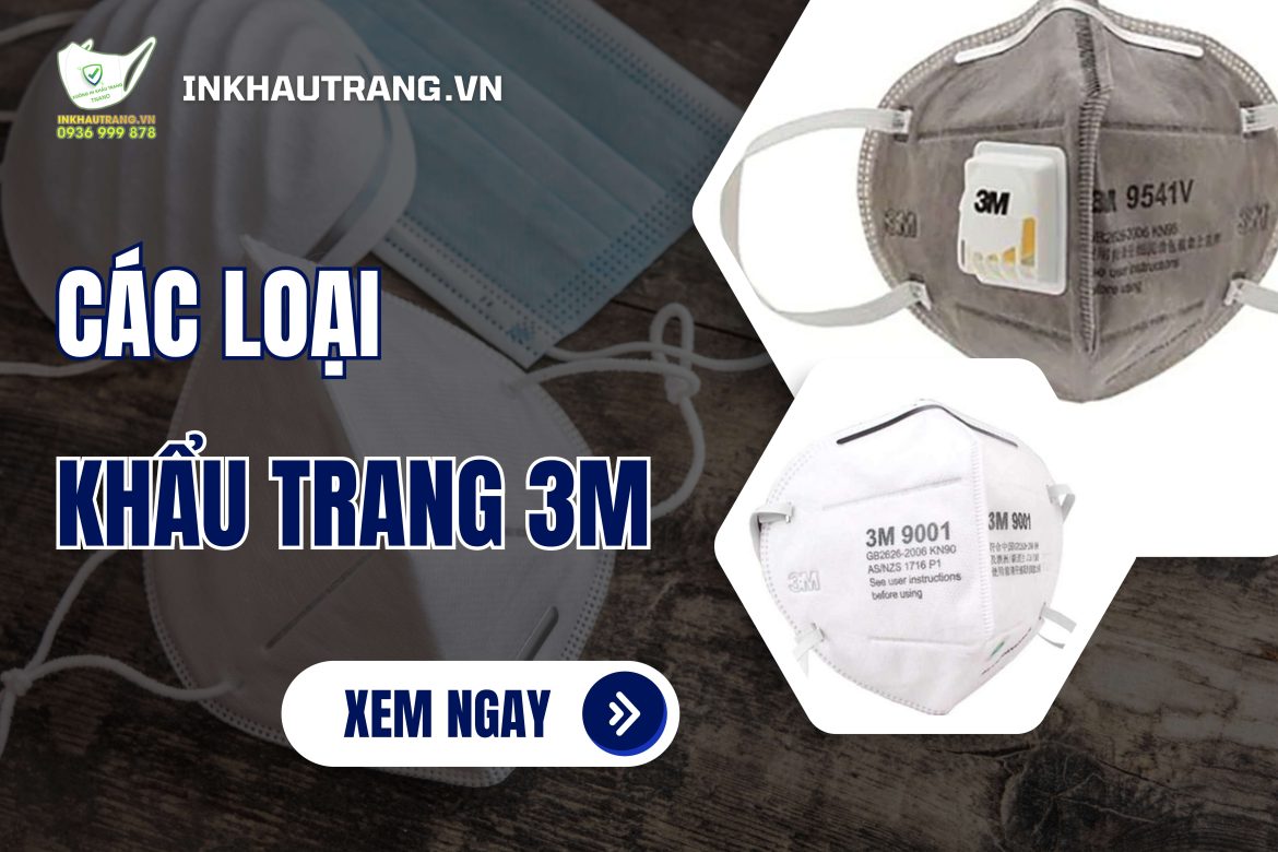 [Thumnail] các loại khẩu trang 3M