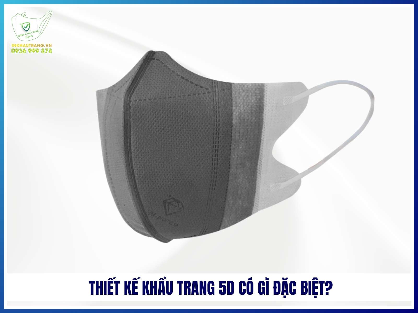 Khẩu trang 5D là gì? 22 Thiet ke khau trang 5D co gi dac biet