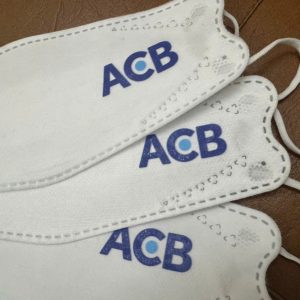 Khẩu Trang KF94 In Logo Ngân Hàng ACB