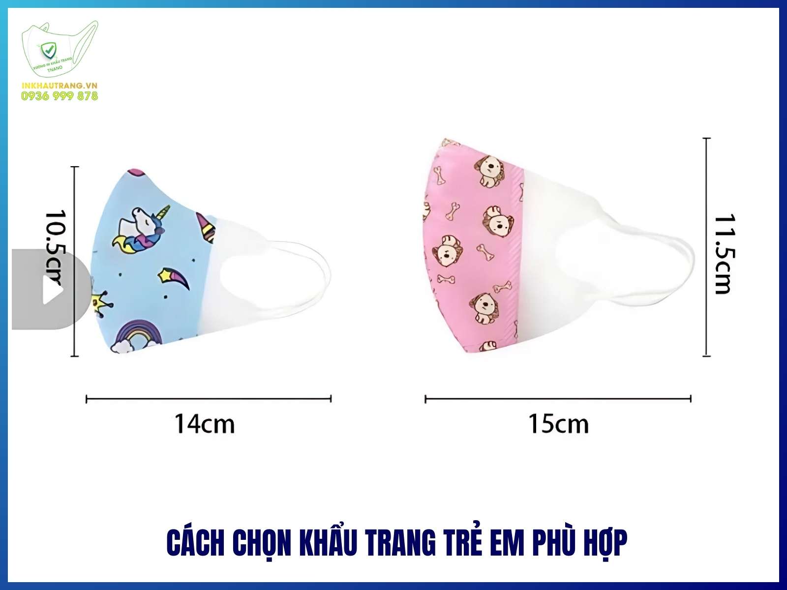 Cách chọn khẩu trang trẻ em phù hợp