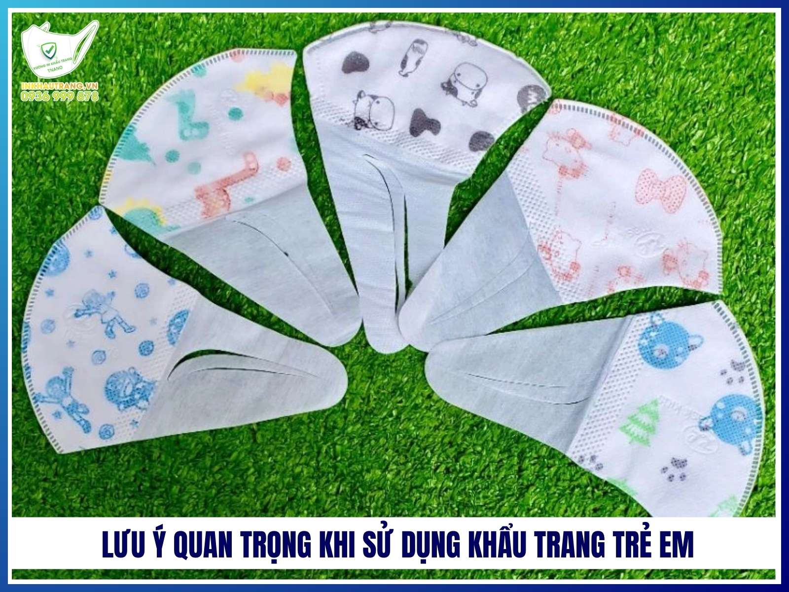 10 lưu ý quan trọng khi sử dụng khẩu trang trẻ em