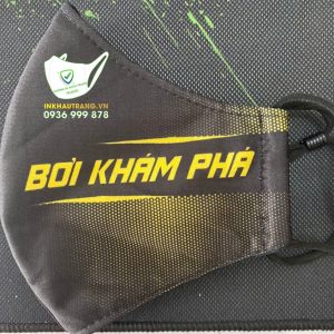 Khẩu trang vải bơi khám phá