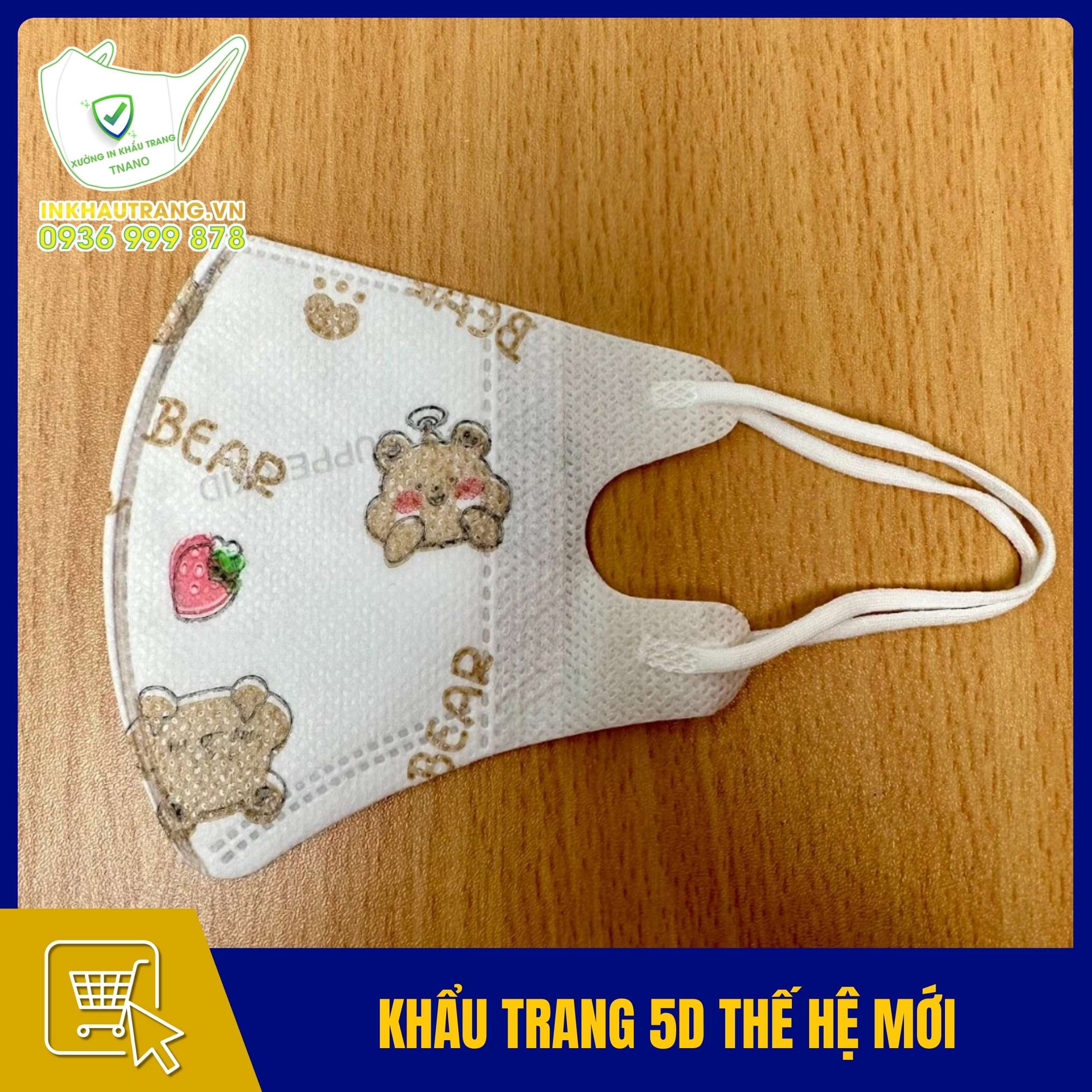 Khẩu trang 5D thế hệ mới