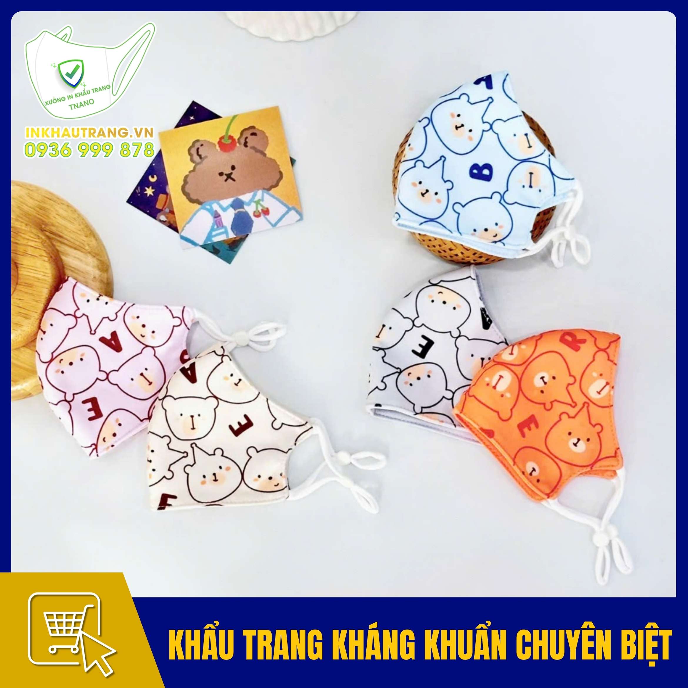 Khẩu trang kháng khuẩn chuyên biệt