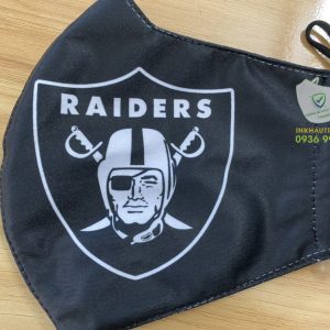 Khẩu Trang Vải In Logo Raider