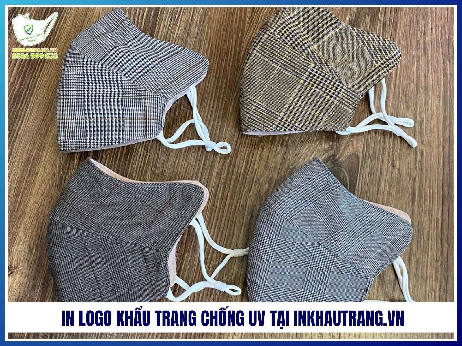 In logo khẩu trang chống UV tại Inkhautrang.vn