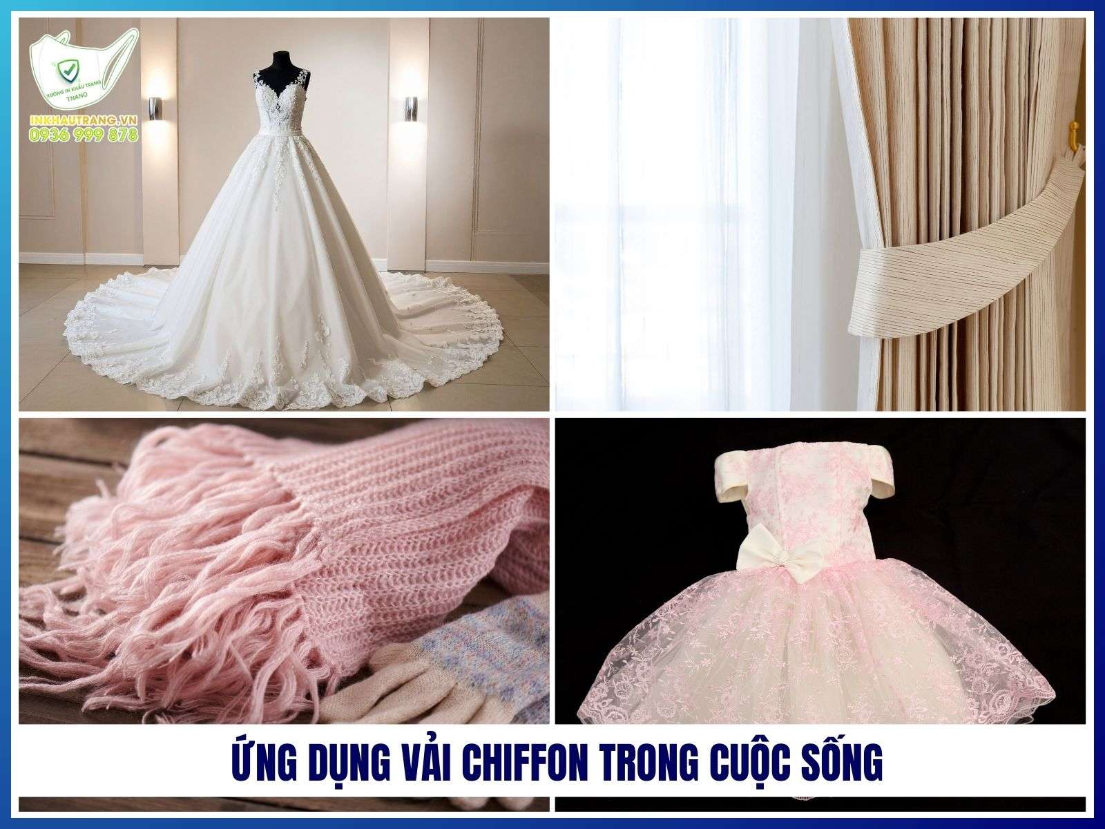 Ứng dụng vải chiffon trong cuộc sống