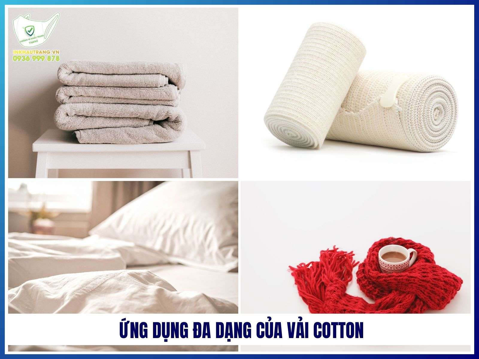 Ứng dụng đa dạng của vải cotton