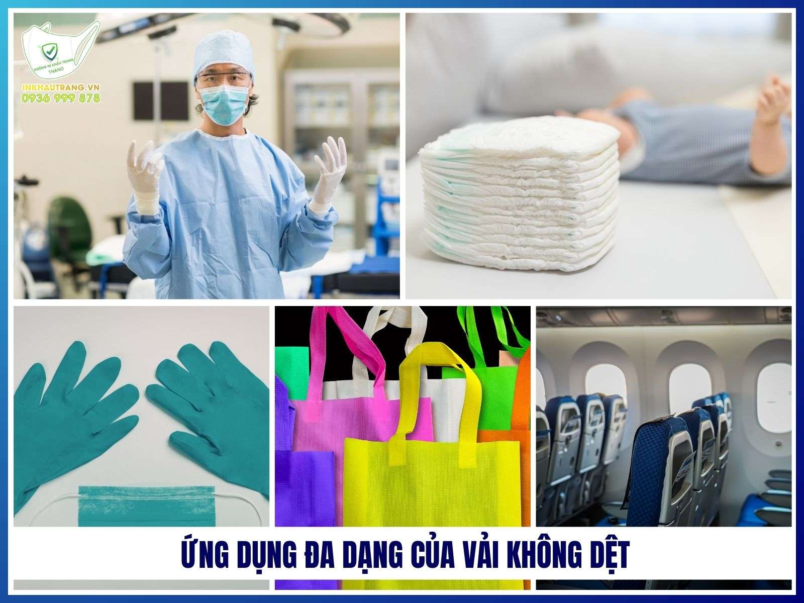 Ứng dụng đa dạng của vải không dệt