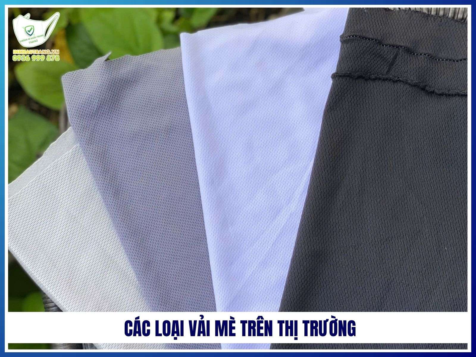 Các loại vải mè trên thị trường