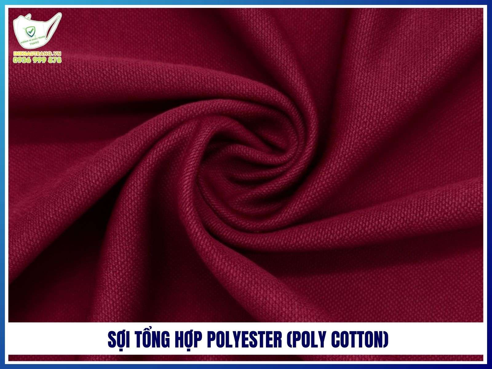 Sợi tổng hợp polyester (Poly cotton)