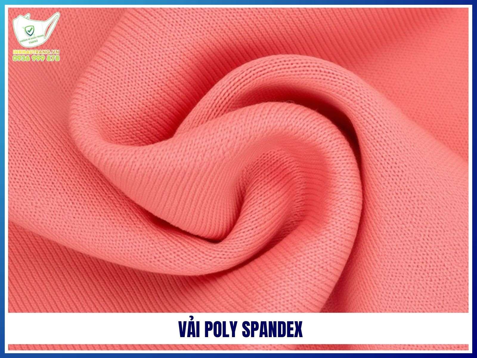 Vải poly spandex