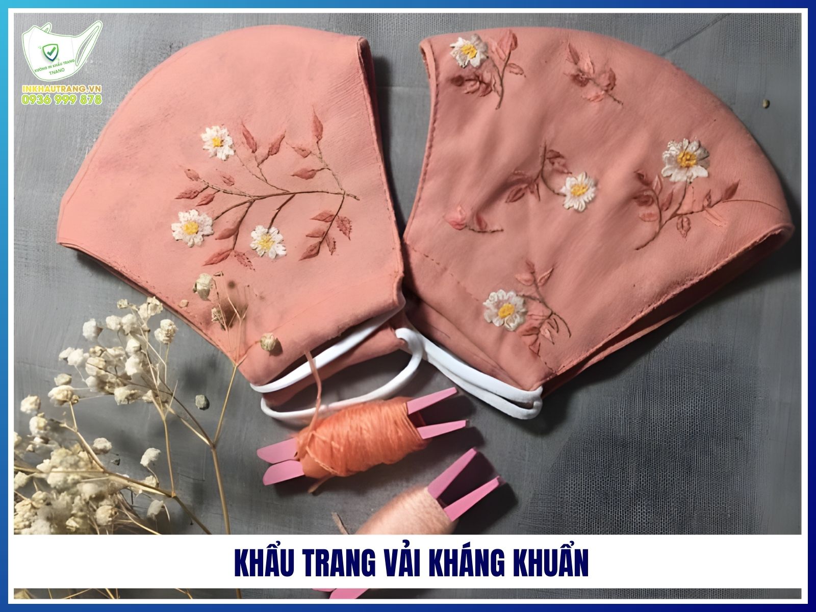 Khẩu trang vải kháng khuẩn
