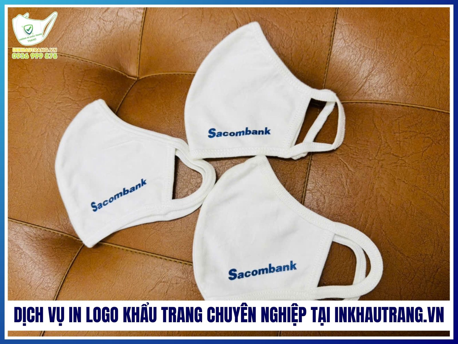Dịch vụ in logo khẩu trang chuyên nghiệp tại Inkhautrang.vn