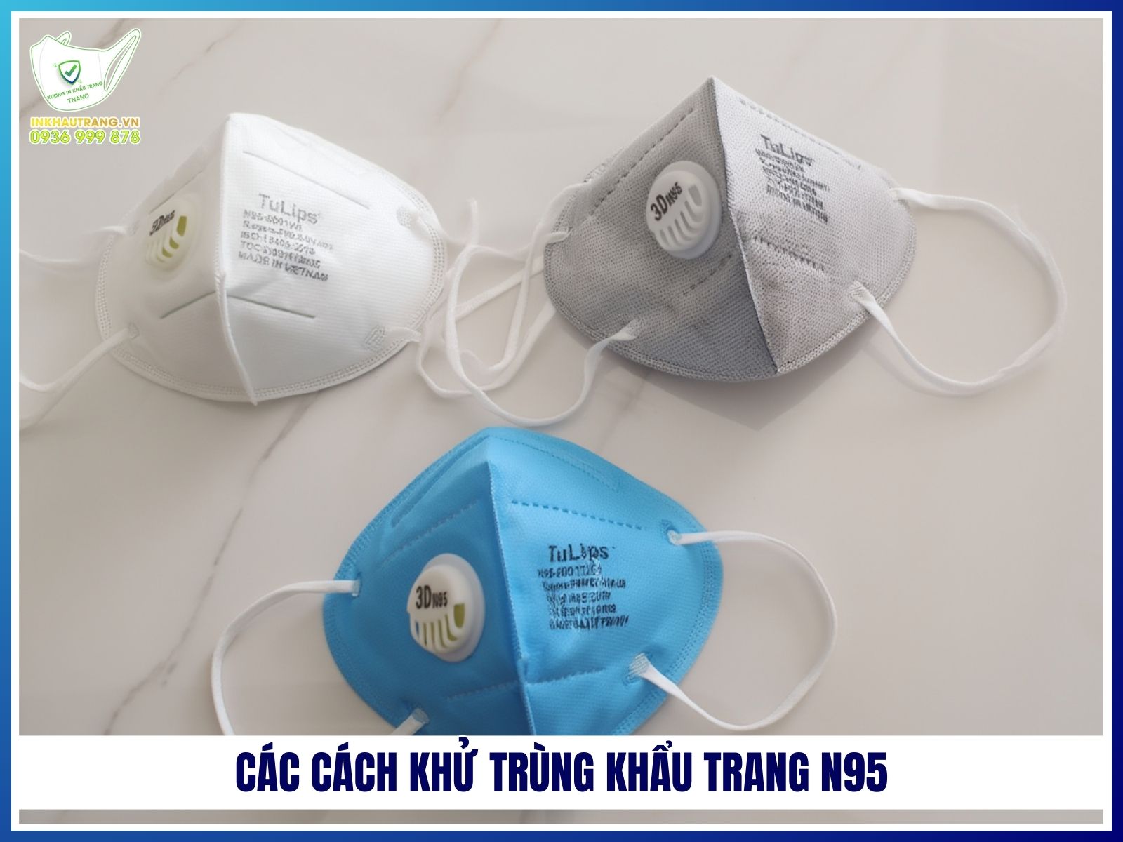 Các cách khử trùng khẩu trang N95