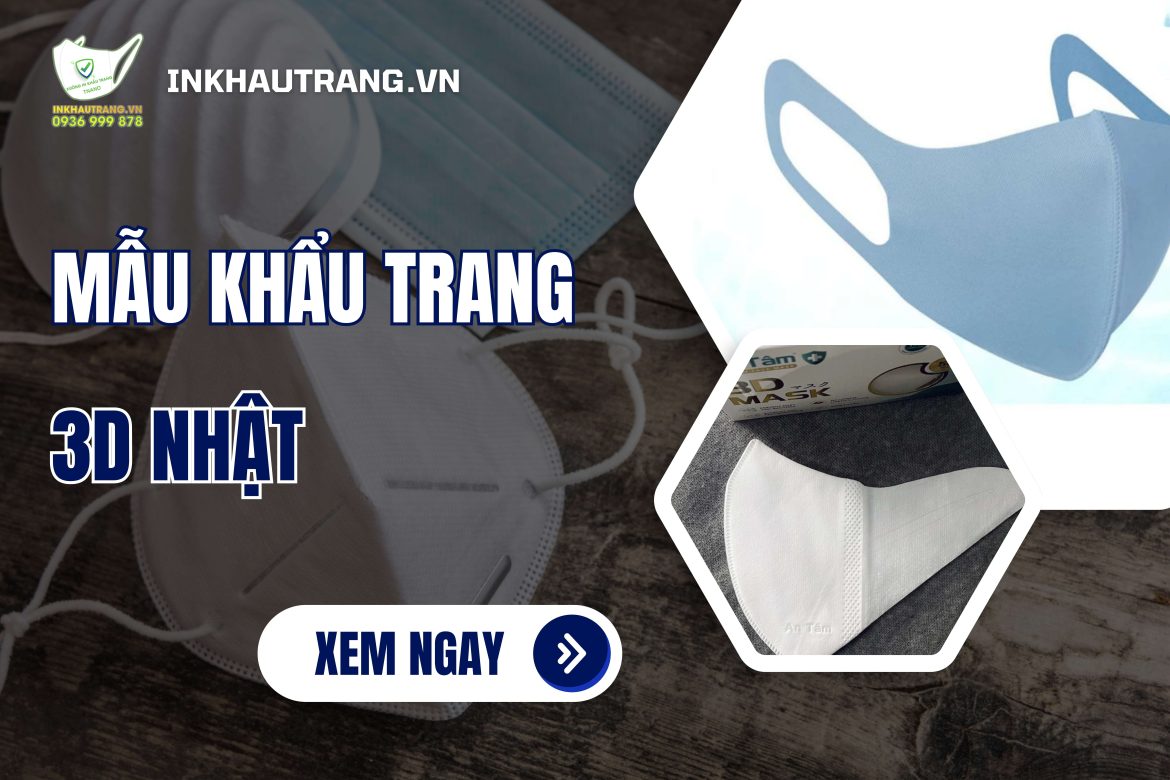[Thumnail] mẫu khẩu trang 3D Nhật