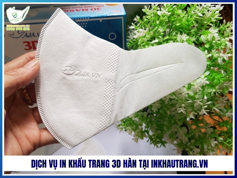 Dịch vụ in khẩu trang 3D Hàn tại Inkhautrang.vn