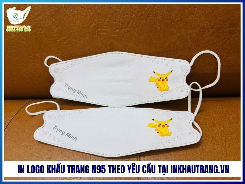 Các Loại Khẩu Trang N95 Chính Hãng Trên Thị Trường 31 In logo khẩu trang N95 theo yêu cầu tại Inkhautrang.vn