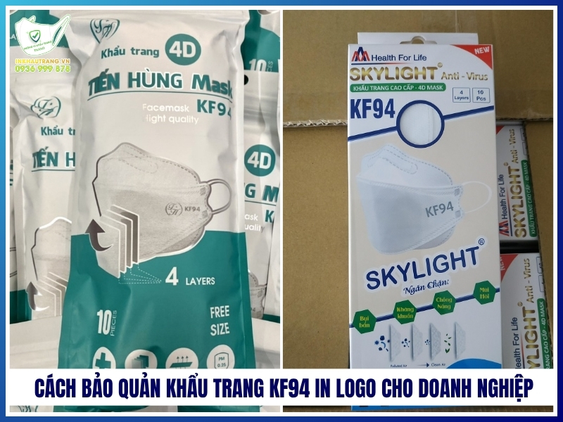 Cách Bảo Quản Khẩu Trang KF94 Đúng Cách Bảo Đảm An Toàn 22 Cách bảo quản khẩu trang KF94 in logo cho doanh nghiệp