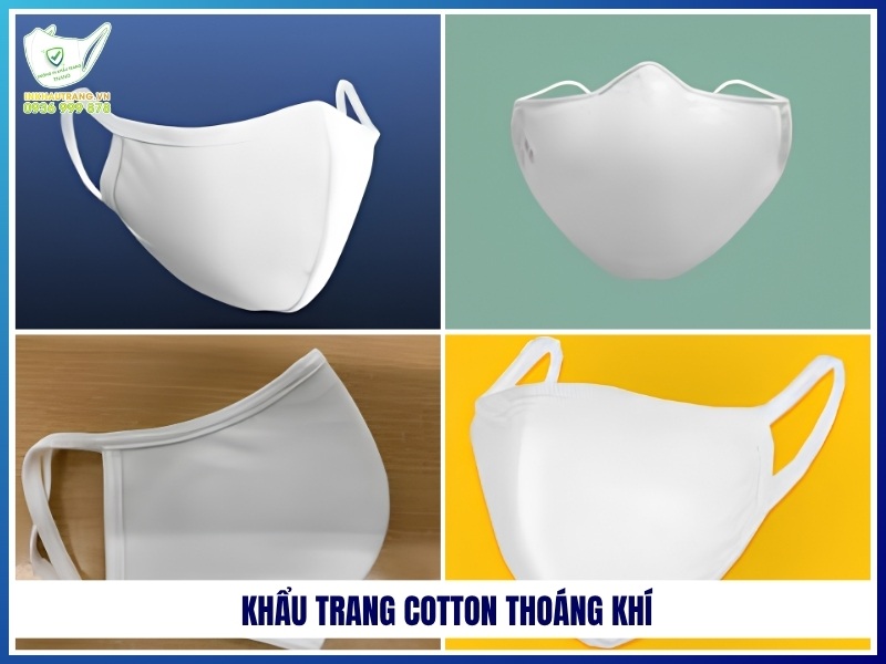 Chất Liệu Khẩu Trang Trẻ Em Nào An Toàn Nhất Cho Bé 19 Khẩu trang cotton thoáng khí