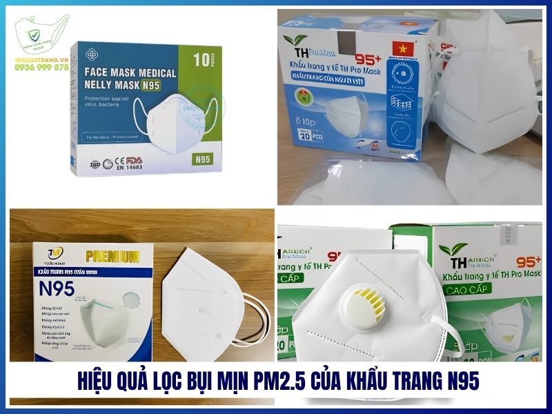Khẩu Trang N95 Lọc Bụi Mịn Tốt Không? Đánh Giá Chi Tiết 18 Hiệu quả lọc bụi mịn PM2.5 của khẩu trang N95