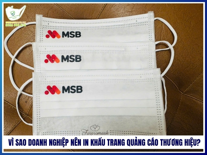 Vì sao doanh nghiệp nên in khẩu trang quảng cáo thương hiệu?