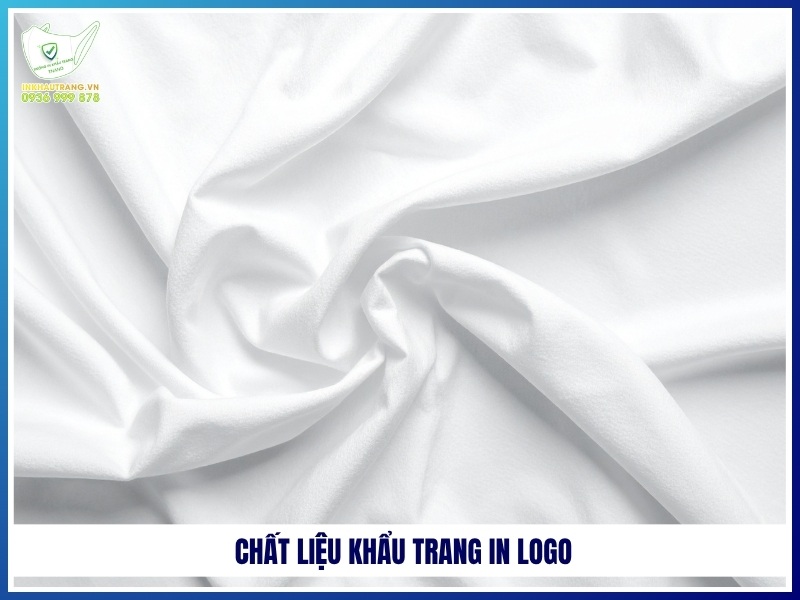 Chất liệu và thông số kỹ thuật khẩu trang in logo