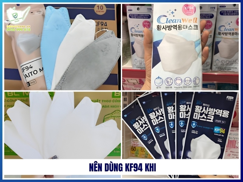 Nên dùng KF94 khi