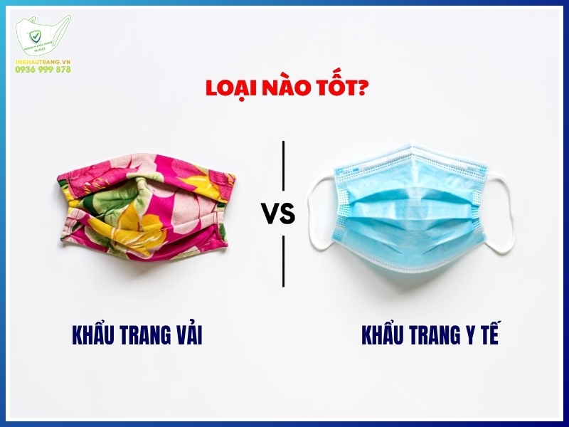 Khẩu trang vải hay khẩu trang y tế tốt hơn?