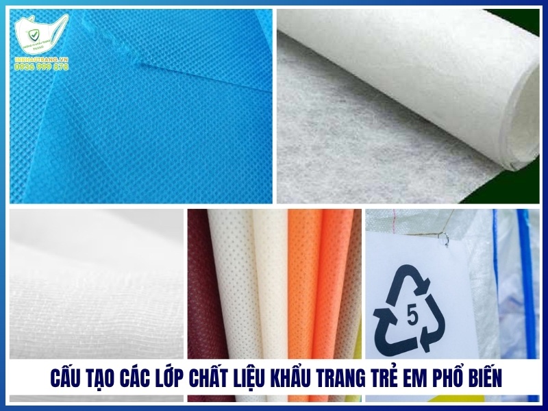 Chất Liệu Khẩu Trang Trẻ Em Nào An Toàn Nhất Cho Bé 17 Cấu tạo các lớp chất liệu khẩu trang trẻ em phổ biến
